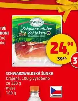 Penny Market SCHWARZWALDSKÁ ŠUNKA, 100 g nabídka