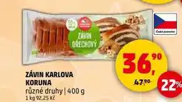 Penny Market ZÁVIN KARLOVA KORUNA, 400 g nabídka