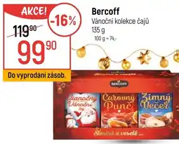 Globus Bercoff Vánoční kolekce čajů nabídka