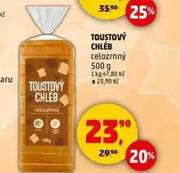 Penny Market TOUSTOVÝ CHLÉB celozrnný, 500 g nabídka