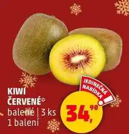 Penny Market KIWI ČERVENÉ, 3 ks nabídka