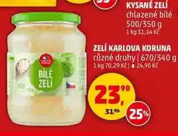 Penny Market ZELÍ KARLOVA KORUNA, 670 g nabídka