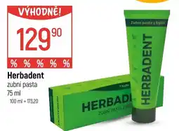 Globus Herbadent zubní pasta nabídka