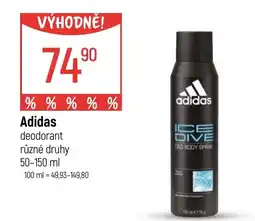 Globus Adidas deodorant nabídka