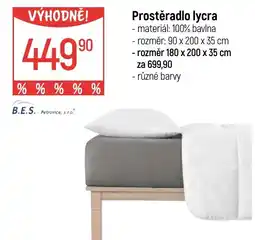 Globus Prostěradlo lycra nabídka