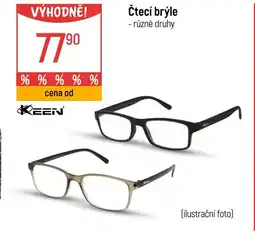 Globus Čtecí brýle nabídka