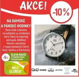 Globus Na dámské a pánské hodinky nabídka