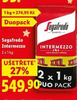 Lidl Segafredo intermezzo nabídka