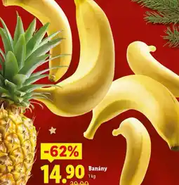Lidl Banány nabídka