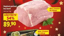 Lidl Vepřová pečeně bez kosti nabídka