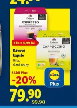 Lidl Kávové kapsle nabídka