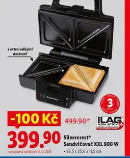 Lidl Sendvičovač nabídka