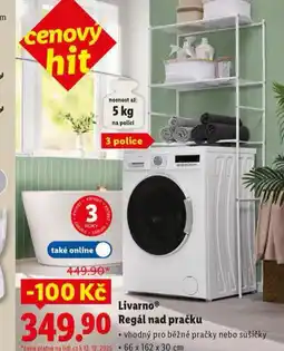 Lidl Regál nad pračku nabídka