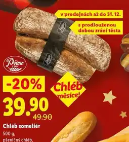 Lidl Chléb someliér nabídka