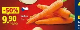 Lidl Mrkev nabídka