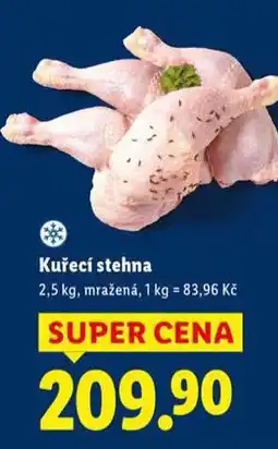 Lidl Kuřecí stehna nabídka