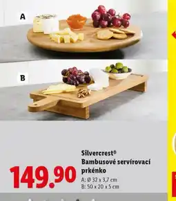 Lidl Bambusové servírovací prkénko nabídka