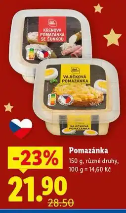 Lidl Pomazánka nabídka