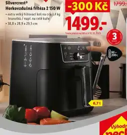 Lidl Horkovzdušná fritéza nabídka