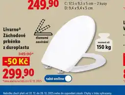 Lidl Záchodové prkénko z duroplastu nabídka