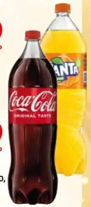 COCA COLA, COCA COLA Zero, FANTA, SPRITE