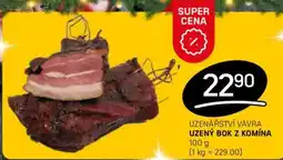 Flop Uzenářství vávra Uzený bok z komína nabídka