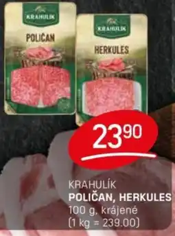 Flop Krahulik poličan, Herkules nabídka