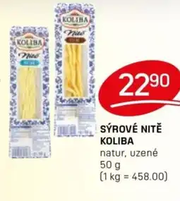 Flop Sýrové nitě Koliba nabídka