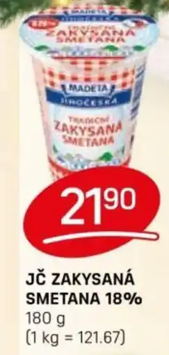 Flop MADETA Jč zakysaná smetana 18% nabídka