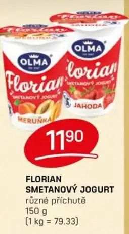 Flop OLMA Florian smetanový jogurt nabídka