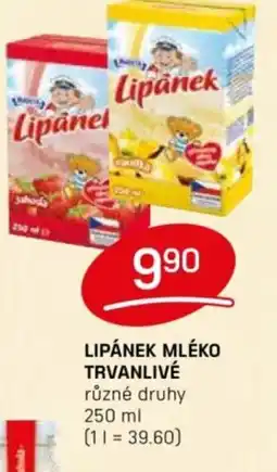 Flop Lipánek mléko trvanlivé nabídka