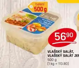 Flop Vlašský salát, Vlašský salát jemný nabídka