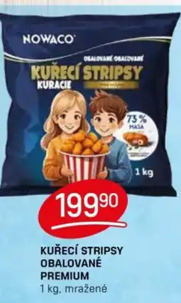 Flop NOWACO Kuřecí stripsy obalované premium nabídka