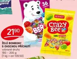Flop Želé bonbony s ovocnou příchutí nabídka
