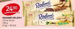 Flop Rodinné oplatky nabídka