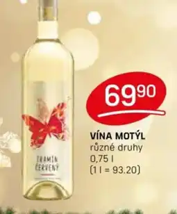 Flop Vína Motýl nabídka