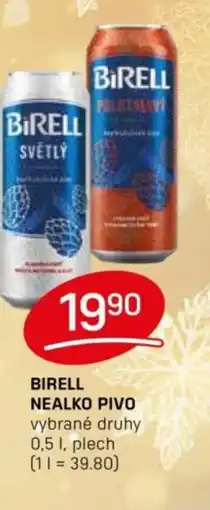 Flop Birell Nealko pivo nabídka
