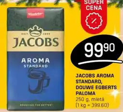 Flop Jacobs aroma standard, Douwe Egberts paloma nabídka
