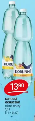 Flop Korunní ochucené nabídka