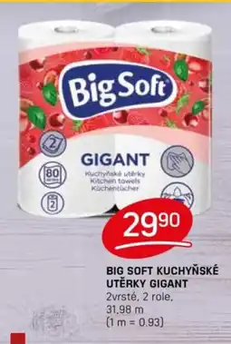 Flop Big Soft kuchyňské utěrky gigant nabídka