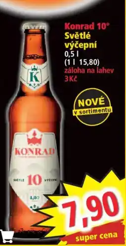 Norma Konrad 10° Světlé výčepní nabídka