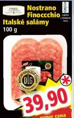 Norma Nostrano Finoccchio najdete Italské salámy nabídka