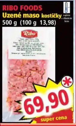 Norma Ribo Foods Uzené maso kostičky nabídka