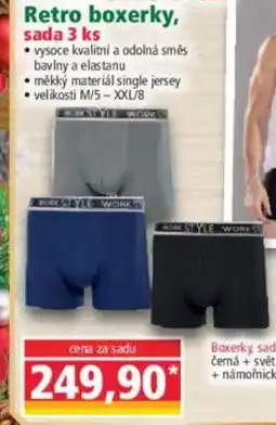 Norma Retro boxerky nabídka