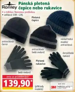 Norma Pánská pletená čepice nebo rukavice nabídka