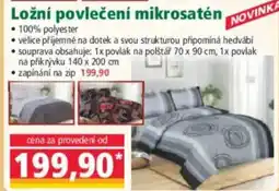 Norma Ložní povlečení mikrosatén nabídka