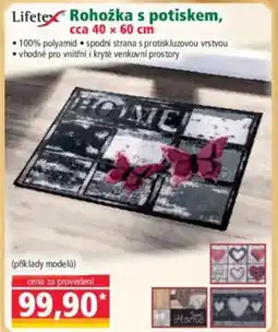 Norma Rohožka s potiskem, nabídka