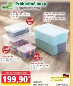 Norma Průhledné boxy nabídka