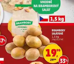 Penny Market BRAMBORY SALÁTOVÉ, 1,5 kg nabídka