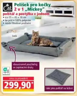 Norma Pelíšek pro kočky 2 v 1,,Mickey nabídka